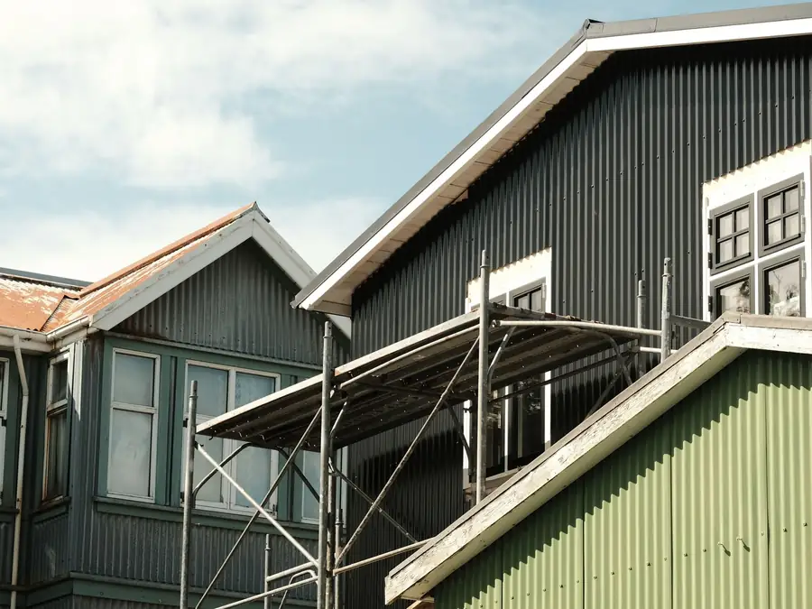 Zinc standing seam metal roof in Alpine, NJ